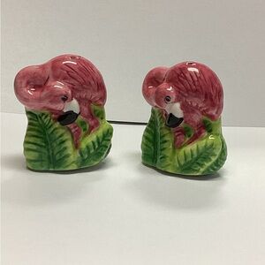 Flamingo mini Salt and Pepper Shakers 1 set